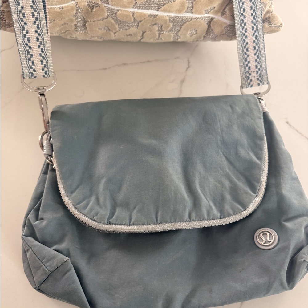 lululemon athletica Gray Crossbody Bag